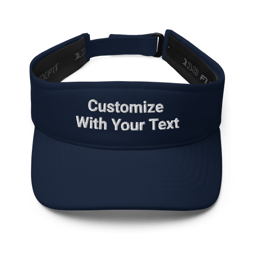 Custom Embroidered Performance Court Visor - Heartland Stitch