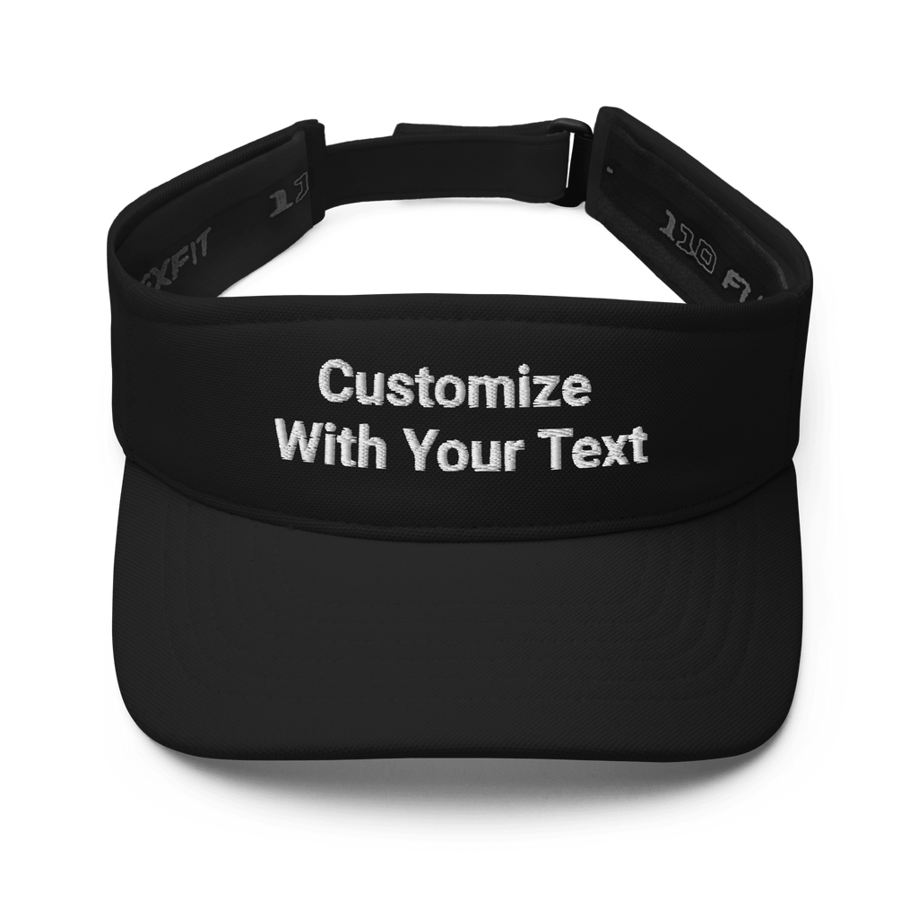 Custom Embroidered Performance Court Visor - Heartland Stitch