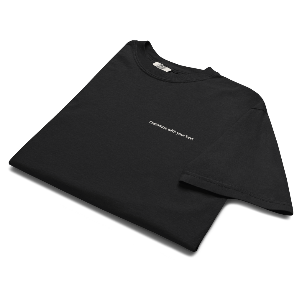 Custom Embroidered T-Shirt | Comfort Colors Personalized Tee | NO MINIMUM Order - Heartland Stitch