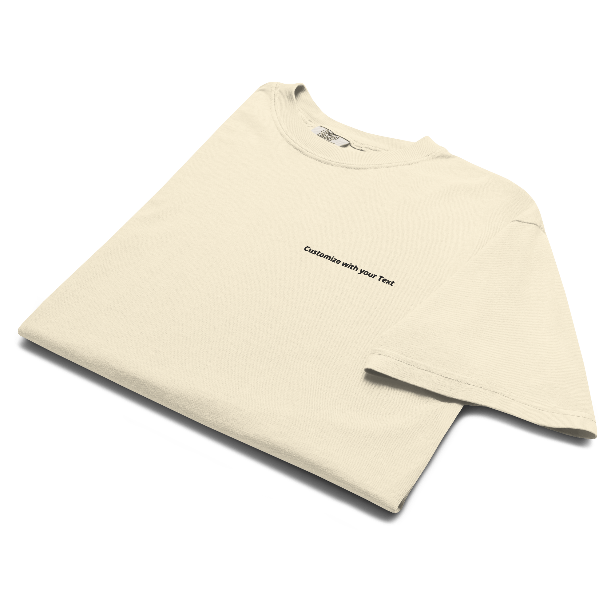 Custom Embroidered T-Shirt | Comfort Colors Personalized Tee | NO MINIMUM Order - Heartland Stitch