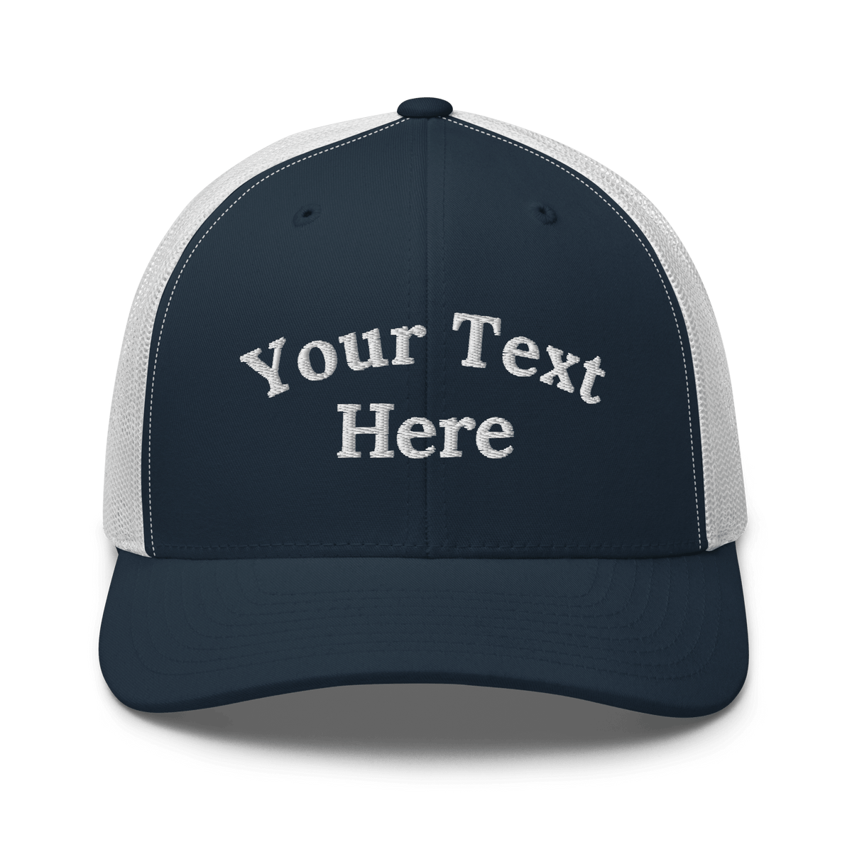 Custom Embroidered Yupoong Trucker Hat - Heartland Stitch
