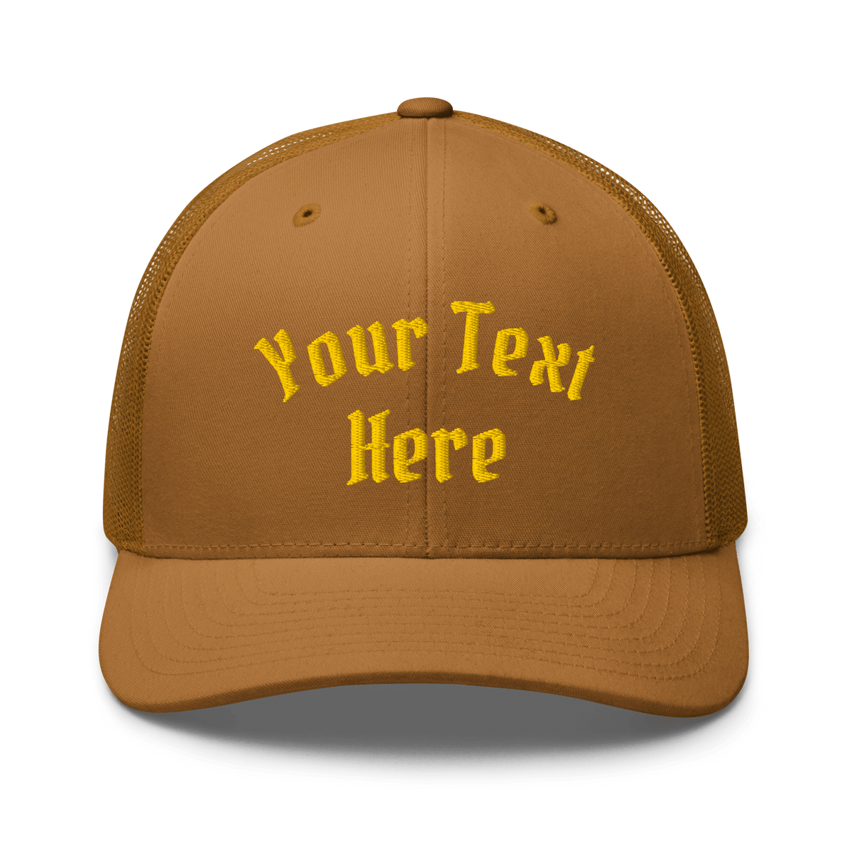 Custom Embroidered Yupoong Trucker Hat - Heartland Stitch