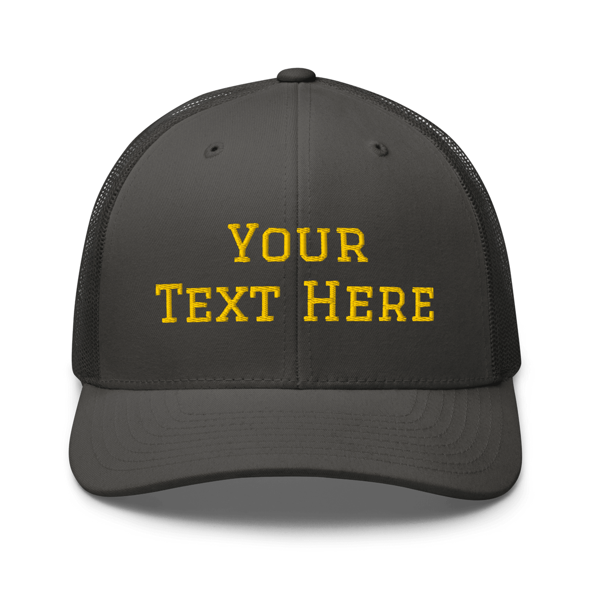 Custom Embroidered Yupoong Trucker Hat - Heartland Stitch