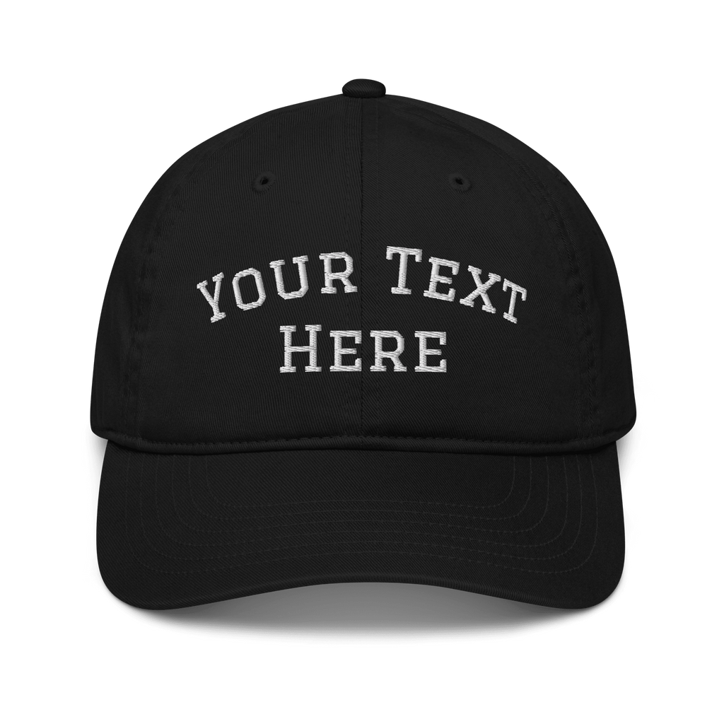 Custom Organic Cotton Dad Hat - Heartland Stitch