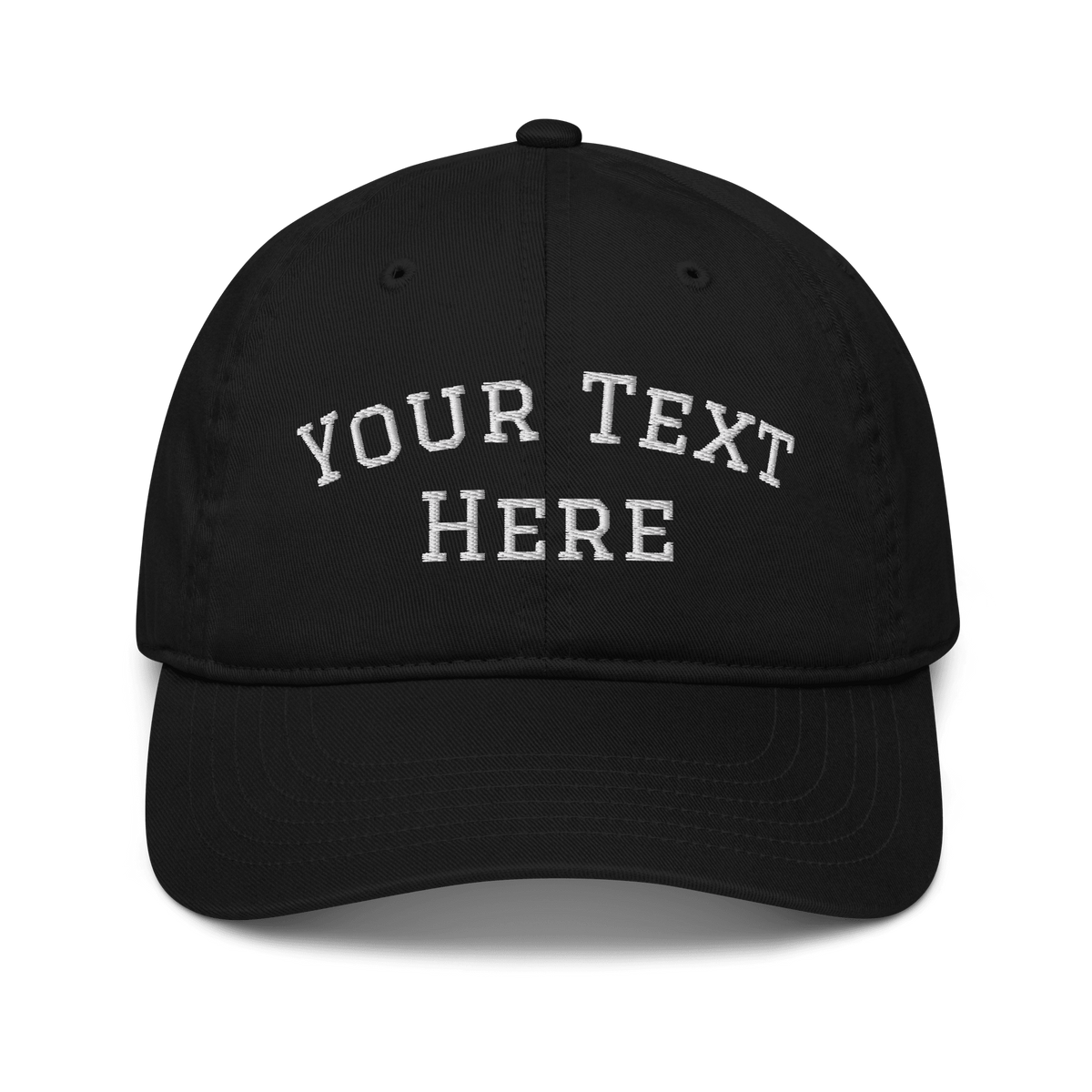 Custom Organic Cotton Dad Hat - Heartland Stitch