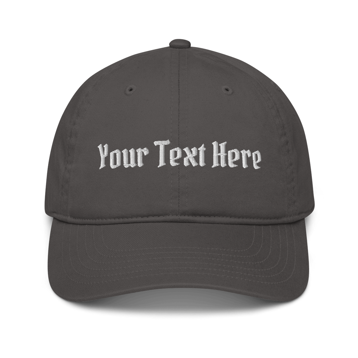 Custom Organic Cotton Dad Hat - Heartland Stitch