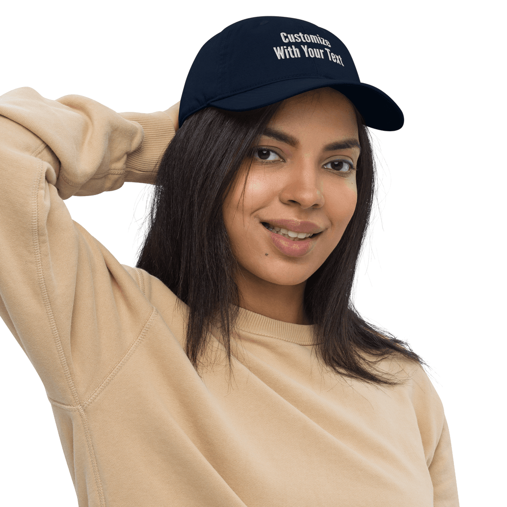 Custom Organic Cotton Dad Hat - Heartland Stitch