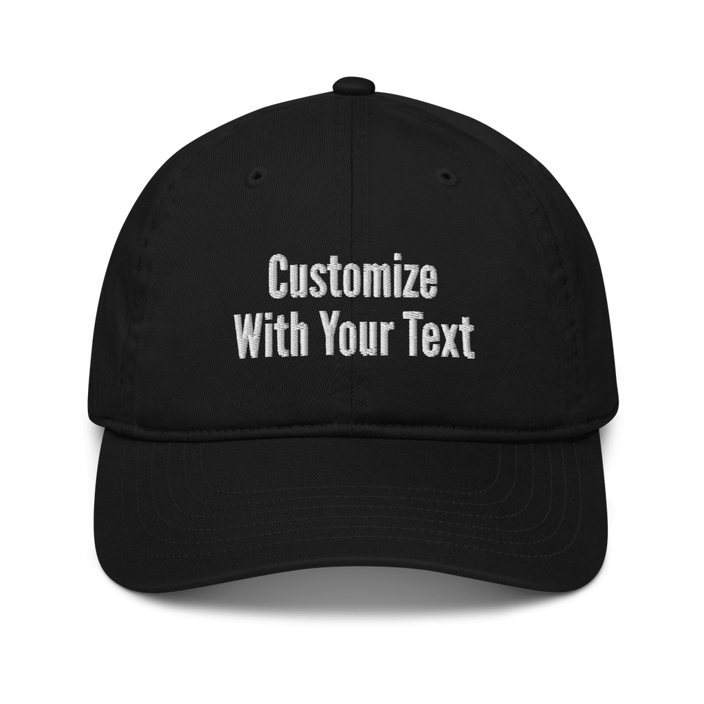 Custom Organic Cotton Dad Hat - Heartland Stitch