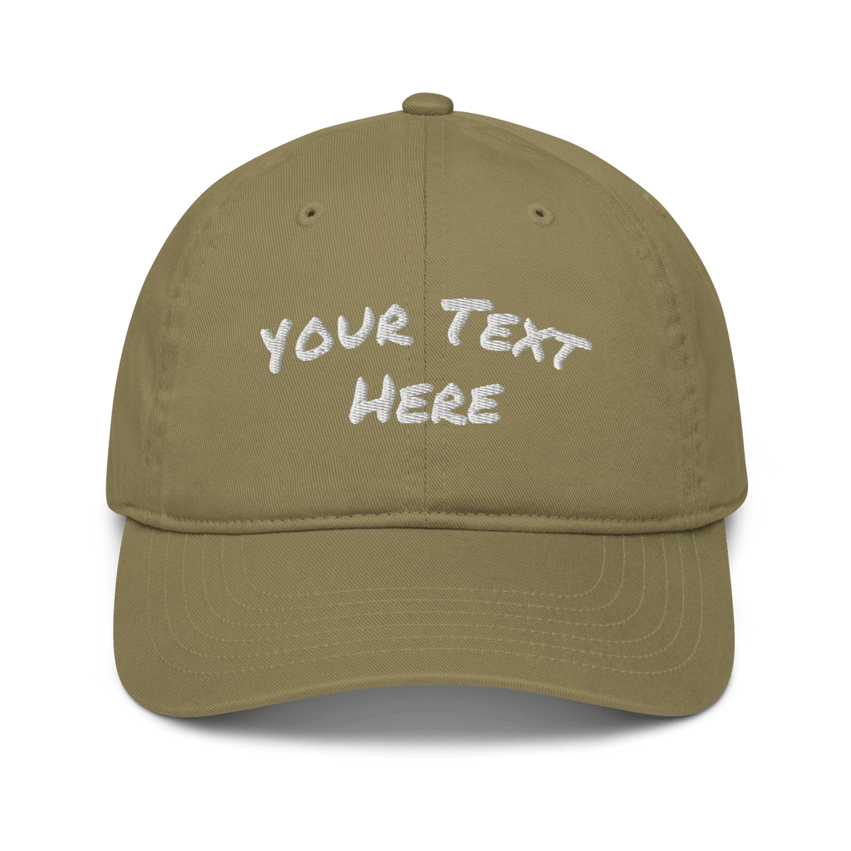 Custom Organic Cotton Dad Hat - Heartland Stitch
