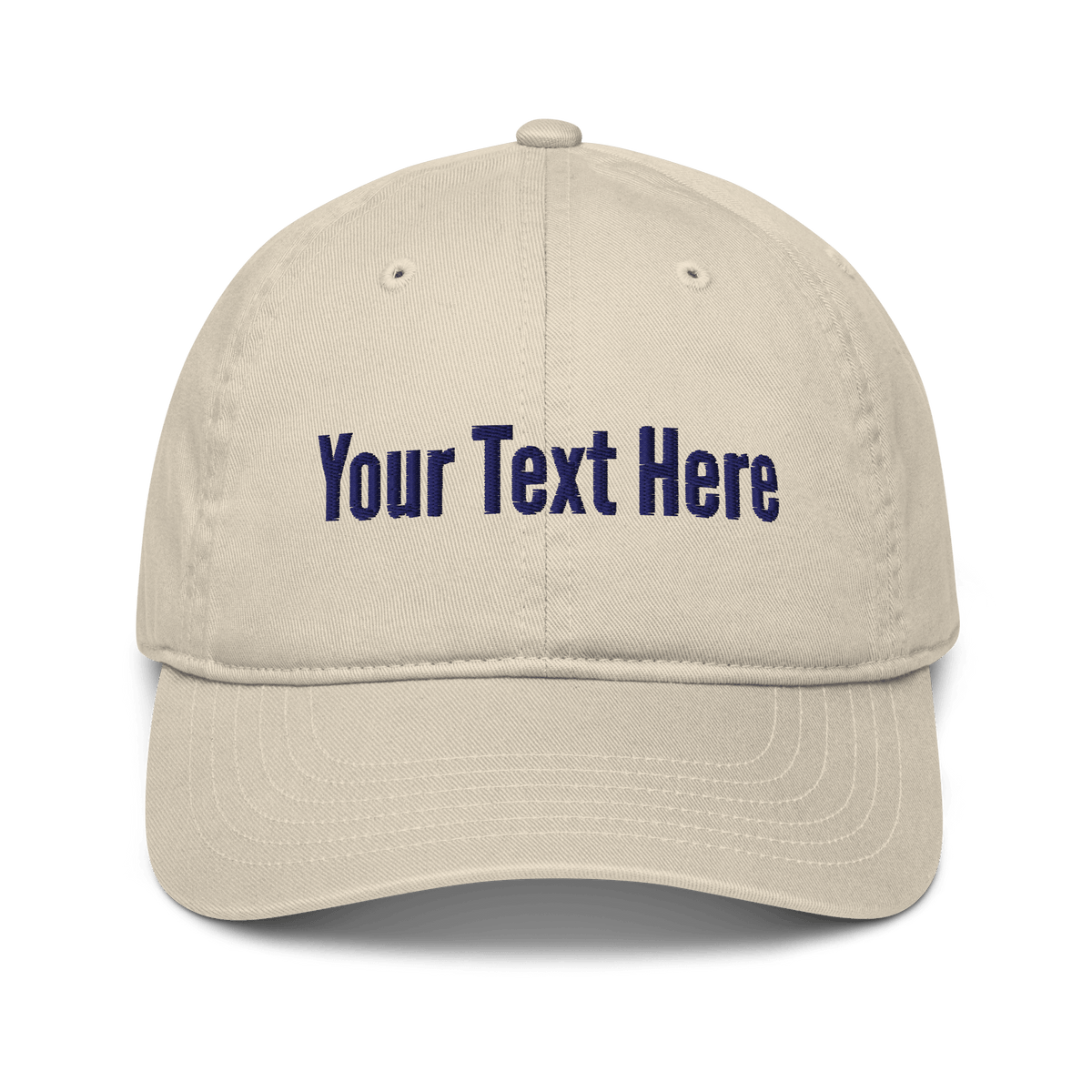 Custom Organic Cotton Dad Hat - Heartland Stitch