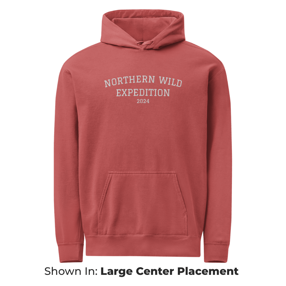 Custom Text Comfort Colors Hoodie - Heartland Stitch