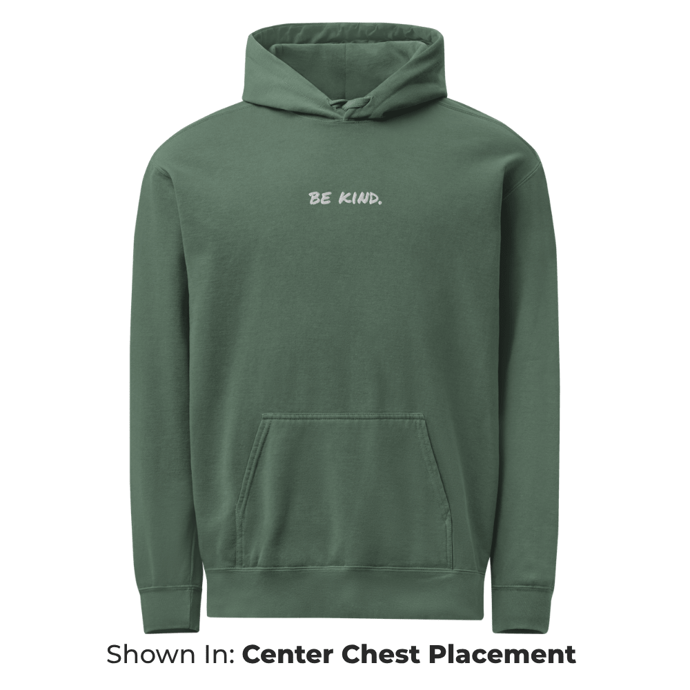 Custom Text Comfort Colors Hoodie - Heartland Stitch