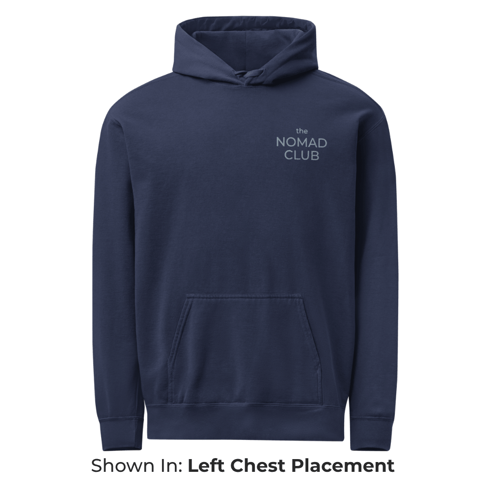 Custom Text Comfort Colors Hoodie - Heartland Stitch