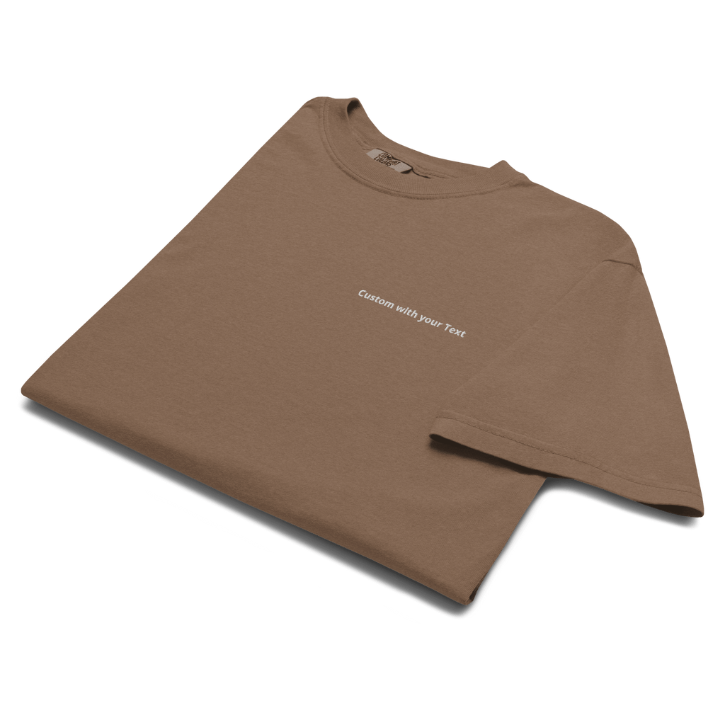 Custom Text Comfort Colors T-Shirt - Heartland Stitch