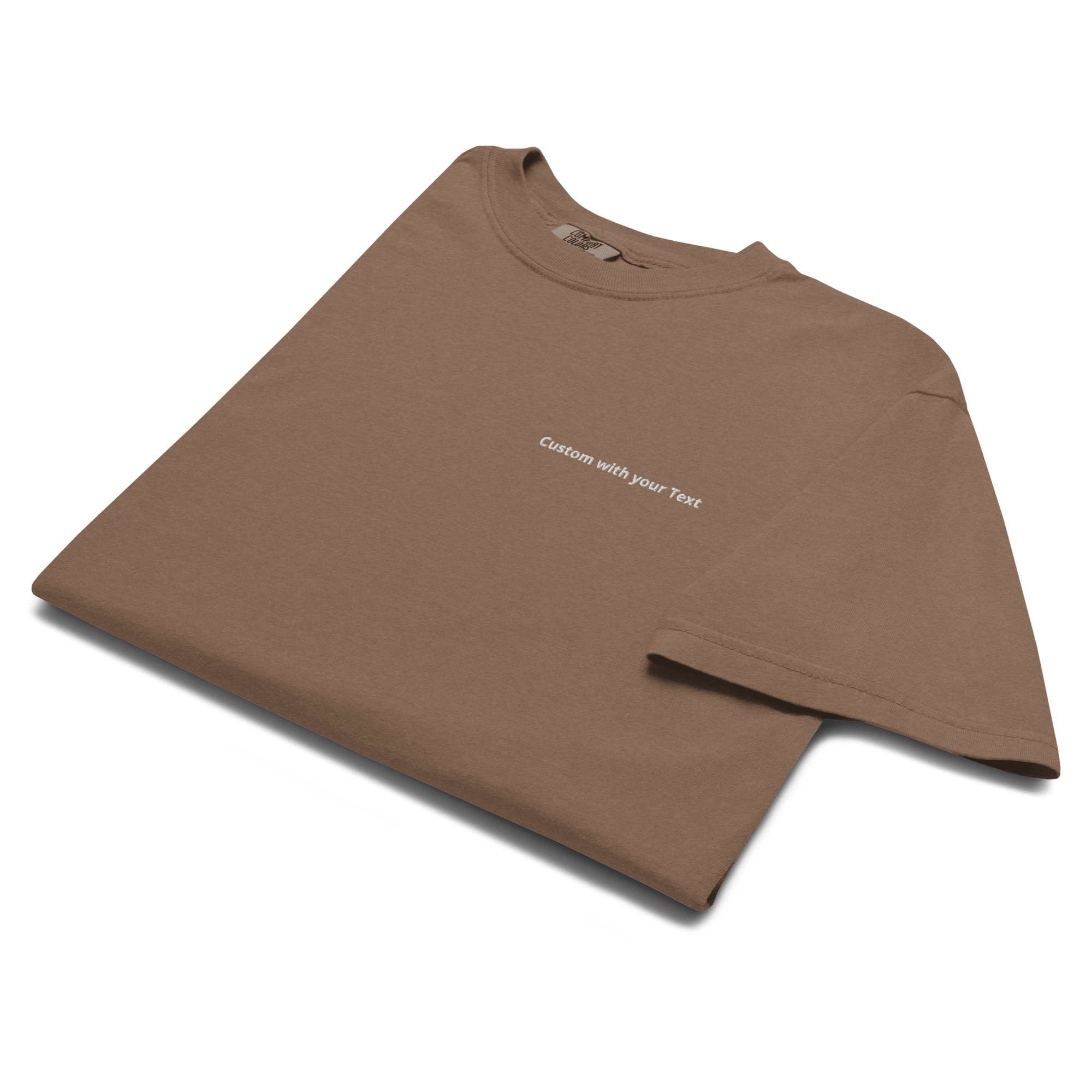 Custom Text Comfort Colors T-Shirt - Heartland Stitch