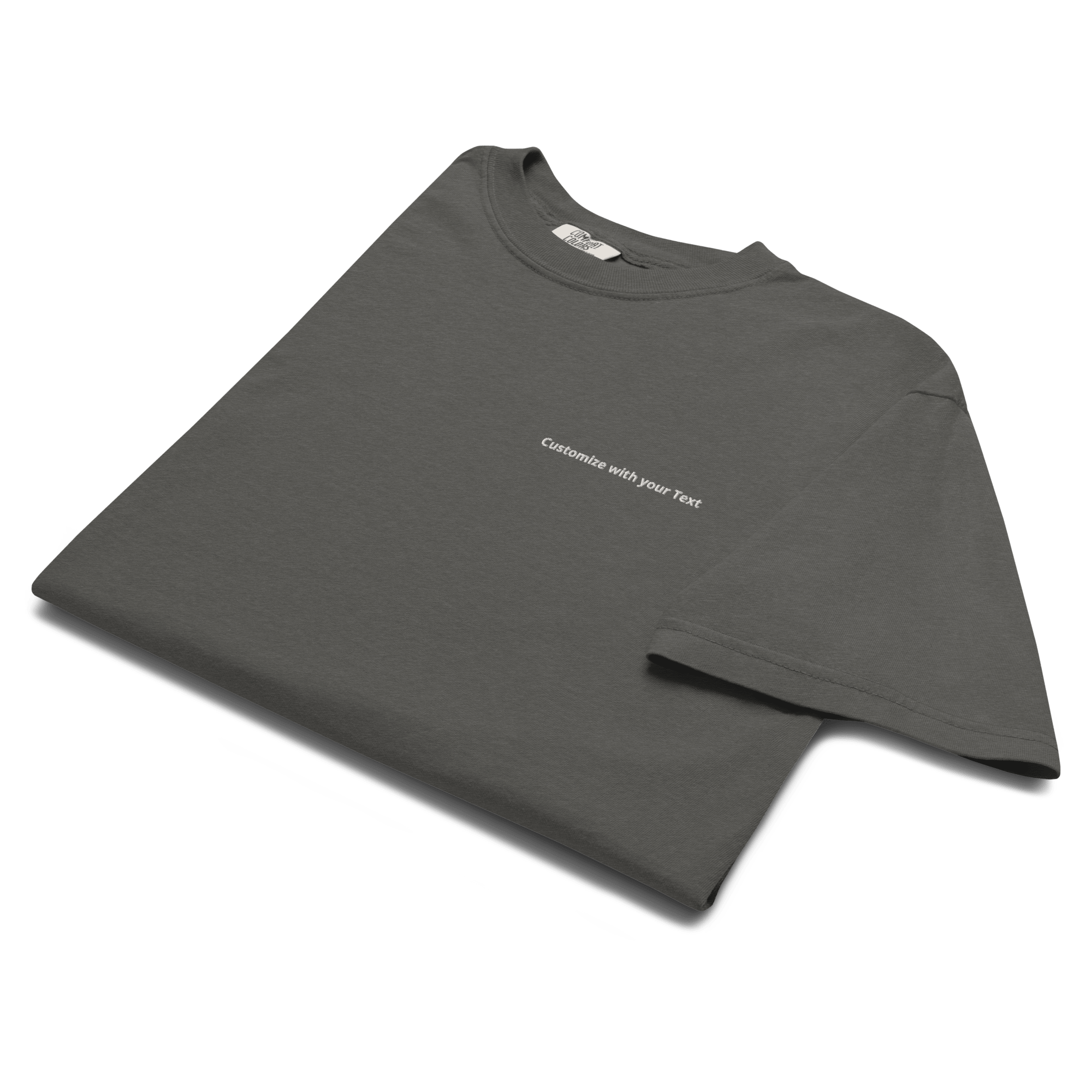 Custom Text Comfort Colors T-Shirt - Heartland Stitch