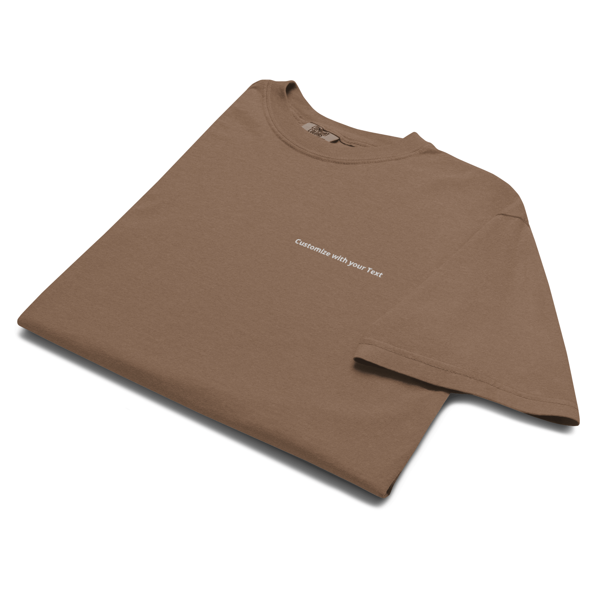 Custom Text Comfort Colors T-Shirt - Heartland Stitch