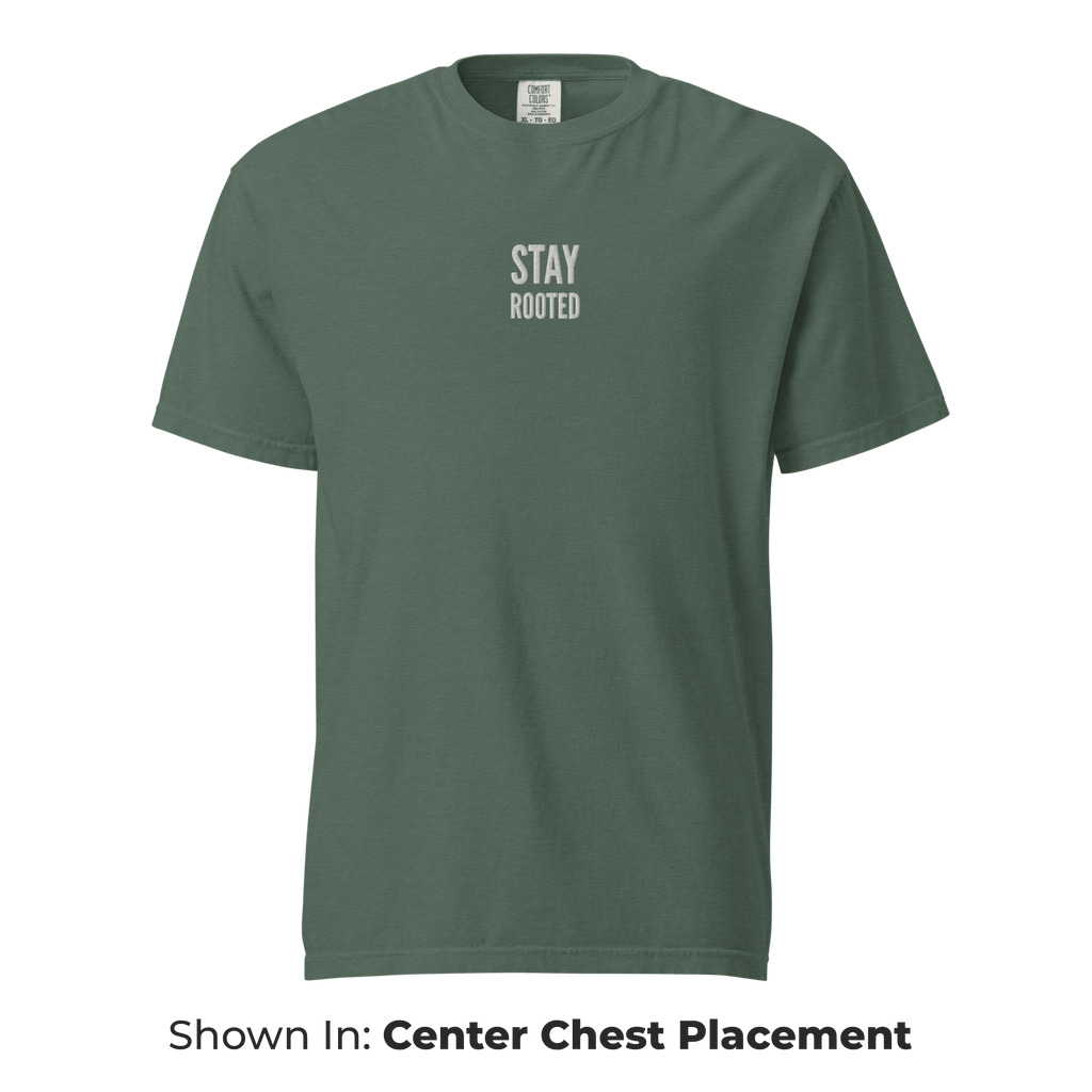 Custom Text Comfort Colors T-Shirt - Heartland Stitch