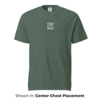 Custom Text Comfort Colors T-Shirt - Heartland Stitch