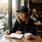 Custom Text Corduroy Hat - Heartland Stitch