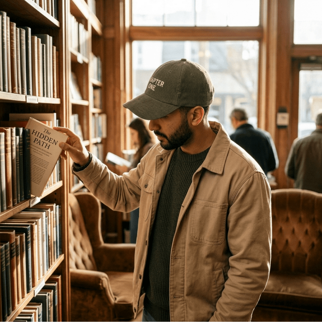 Custom Text Corduroy Hat - Heartland Stitch