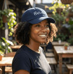 Custom Text Dad Hat | Personalized Embroidery | No Minimums - Heartland Stitch