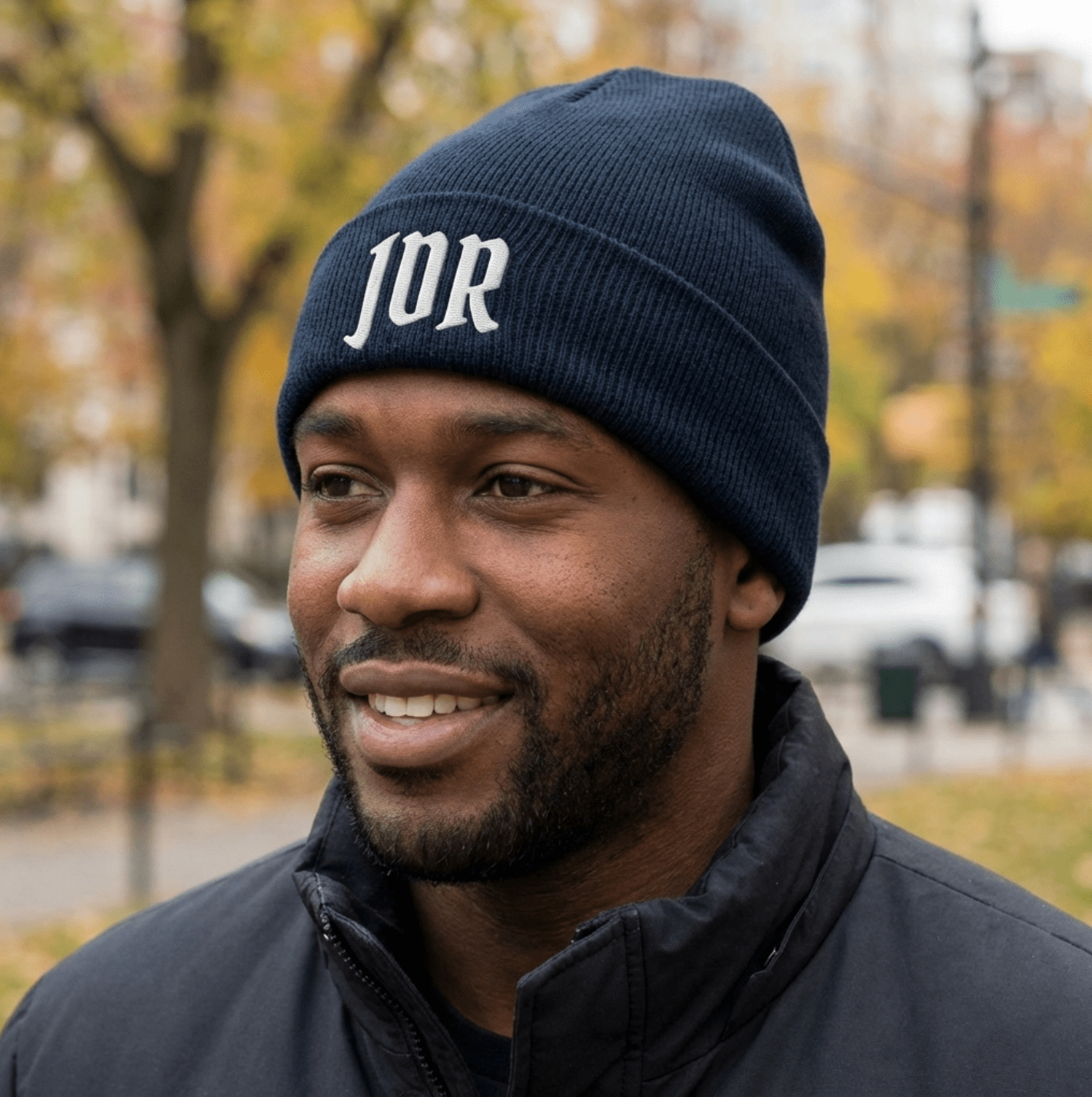 Custom Text Organic Cotton Beanie | Personalized Eco - Beanie - Heartland Stitch