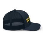 Custom Upside Down Embroidered Trucker Hat - Heartland Stitch