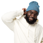 Embroidered Air Capital | Organic Cotton Ribbed Beanie - Heartland Stitch