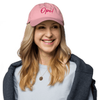 Embroidered "Ope!" Dad Hat | Funny Midwest Slang Baseball Cap | Relatable Gift - Heartland Stitch