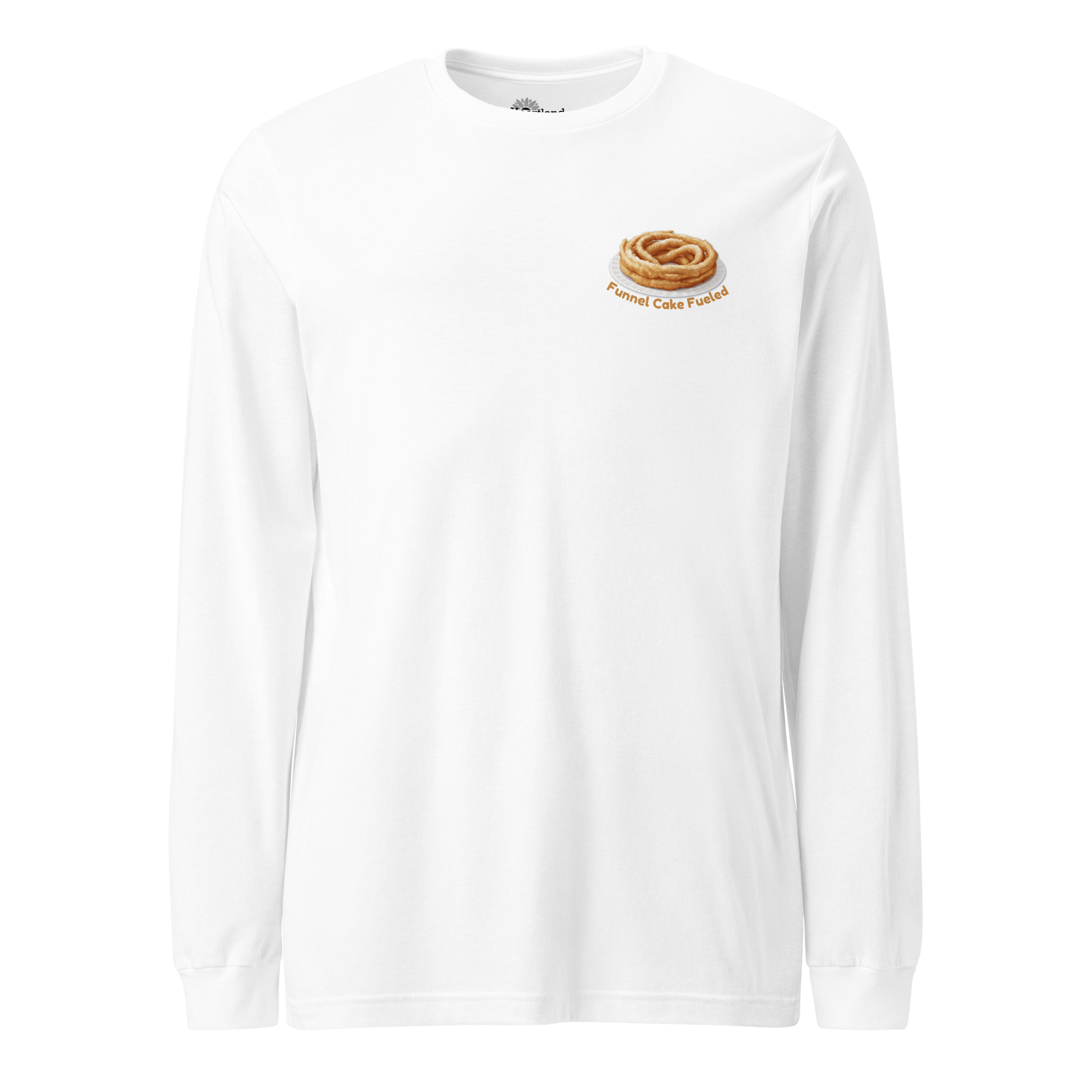 Funnel Cake Fueled Long - Sleeve Tee - Heartland Stitch