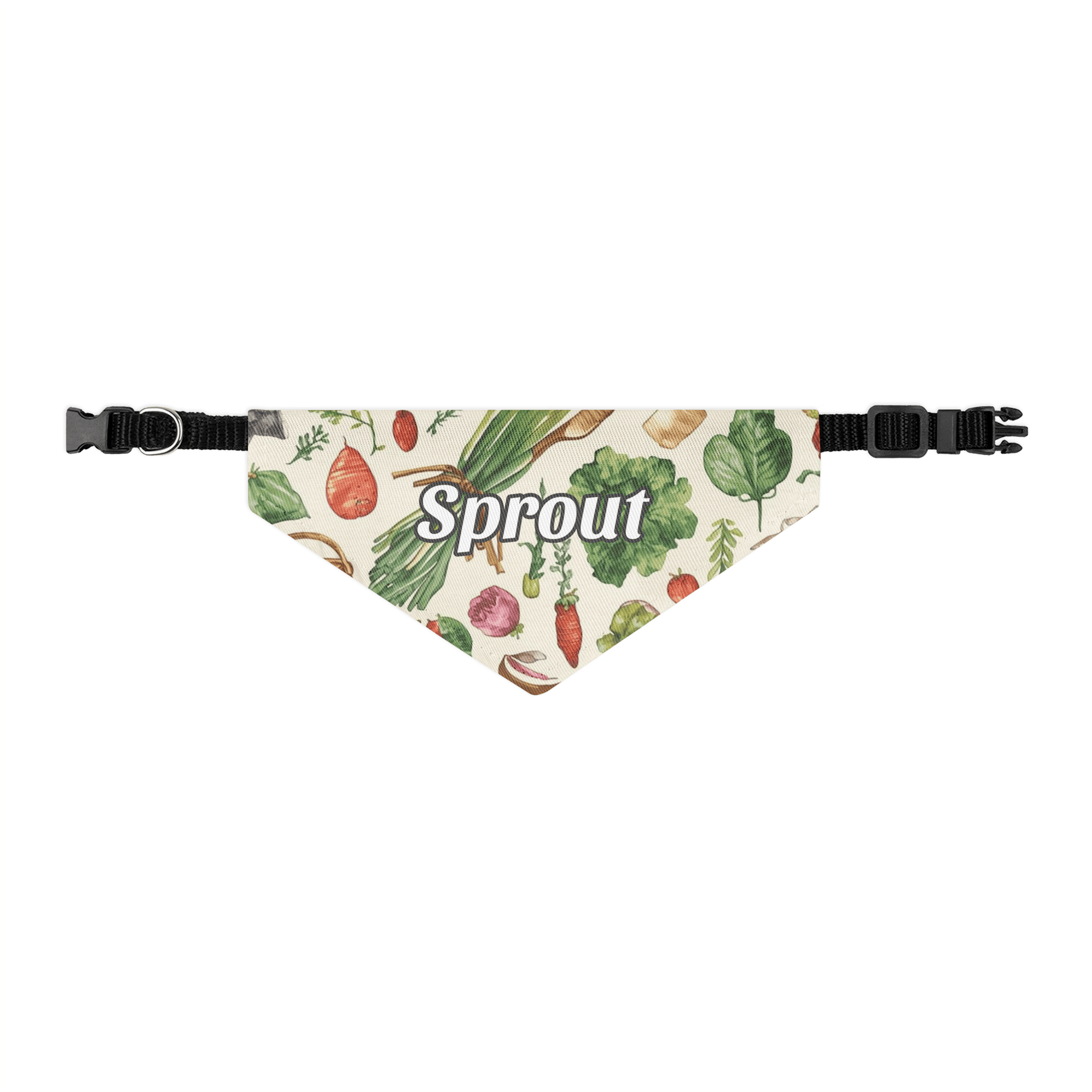 Harvest Helper Personalized Pet Bandana with Built - in Adjustable Collar - Heartland Stitch