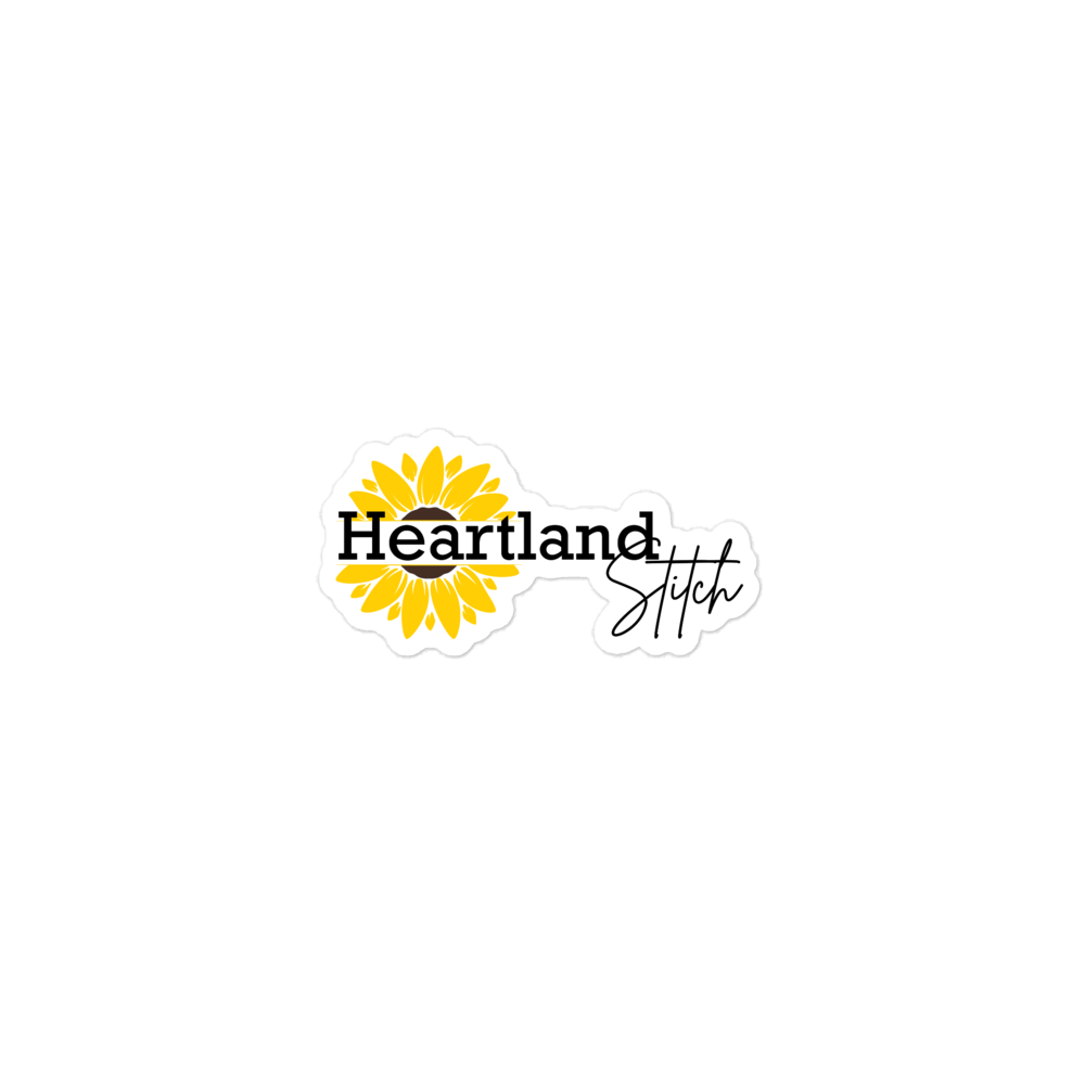 Heartland Stitch Vinyl Sticker - Heartland Stitch