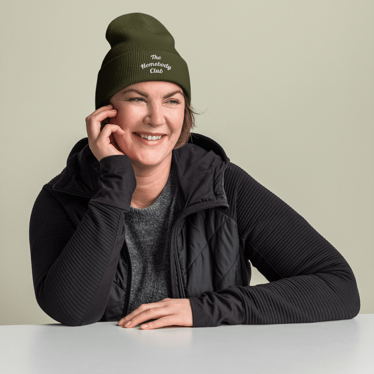 Homebody Club Dark Beanie - Heartland Stitch