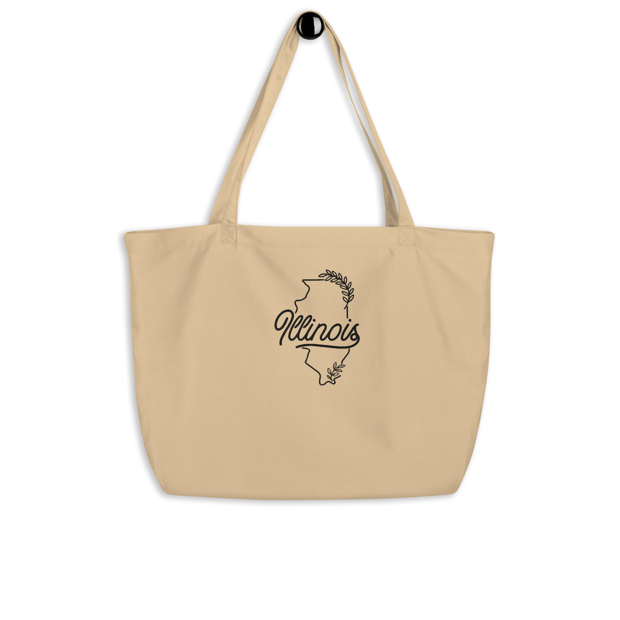 Illinois Botanical Organic Cotton Market Tote - Heartland Stitch