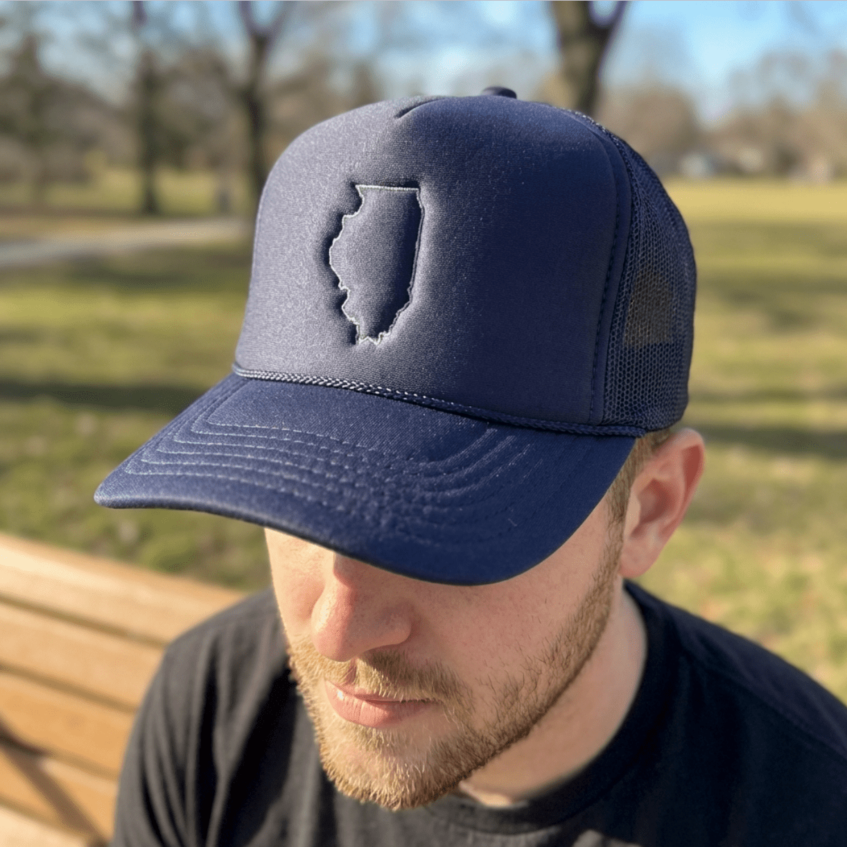 Illinois Heritage Foam Trucker - Heartland Stitch