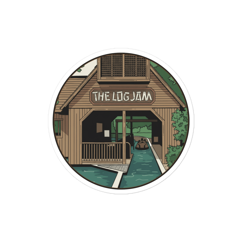 Joyland Log Jam Vinyl Sticker - Heartland Stitch