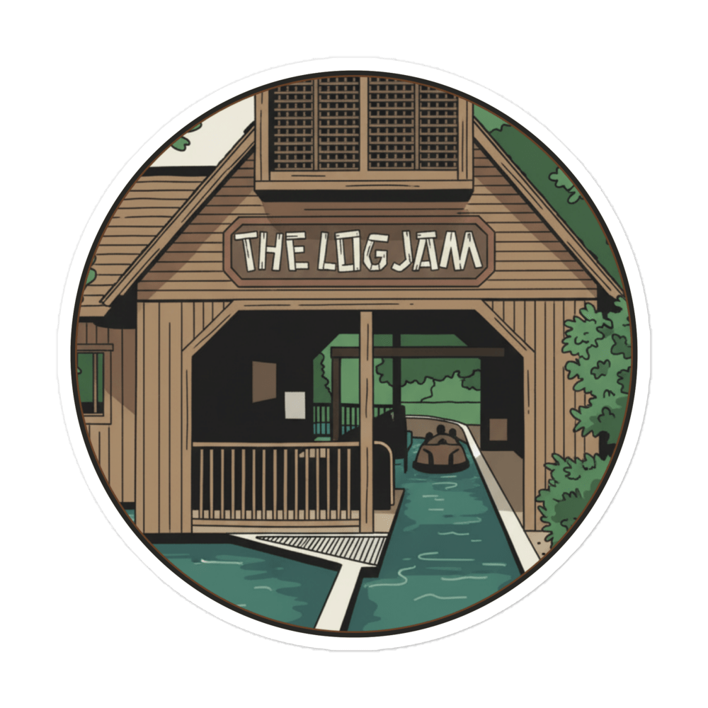 Joyland Log Jam Vinyl Sticker - Heartland Stitch