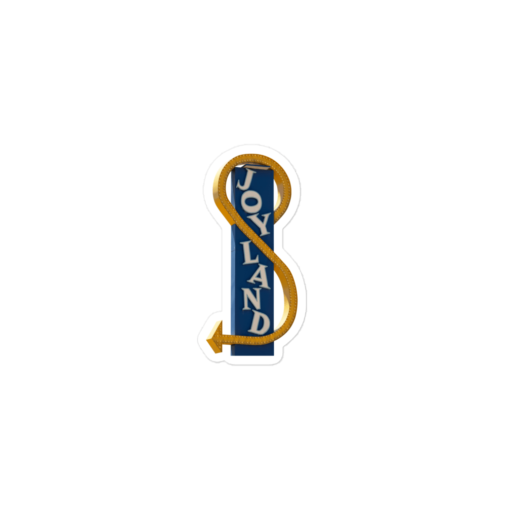 Joyland Sign Vinyl Sticker - Heartland Stitch