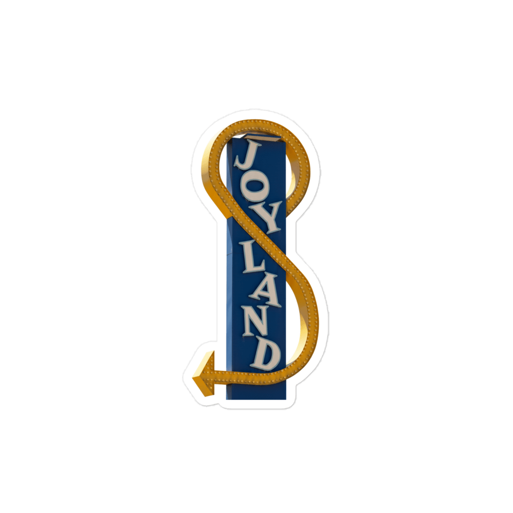 Joyland Sign Vinyl Sticker - Heartland Stitch
