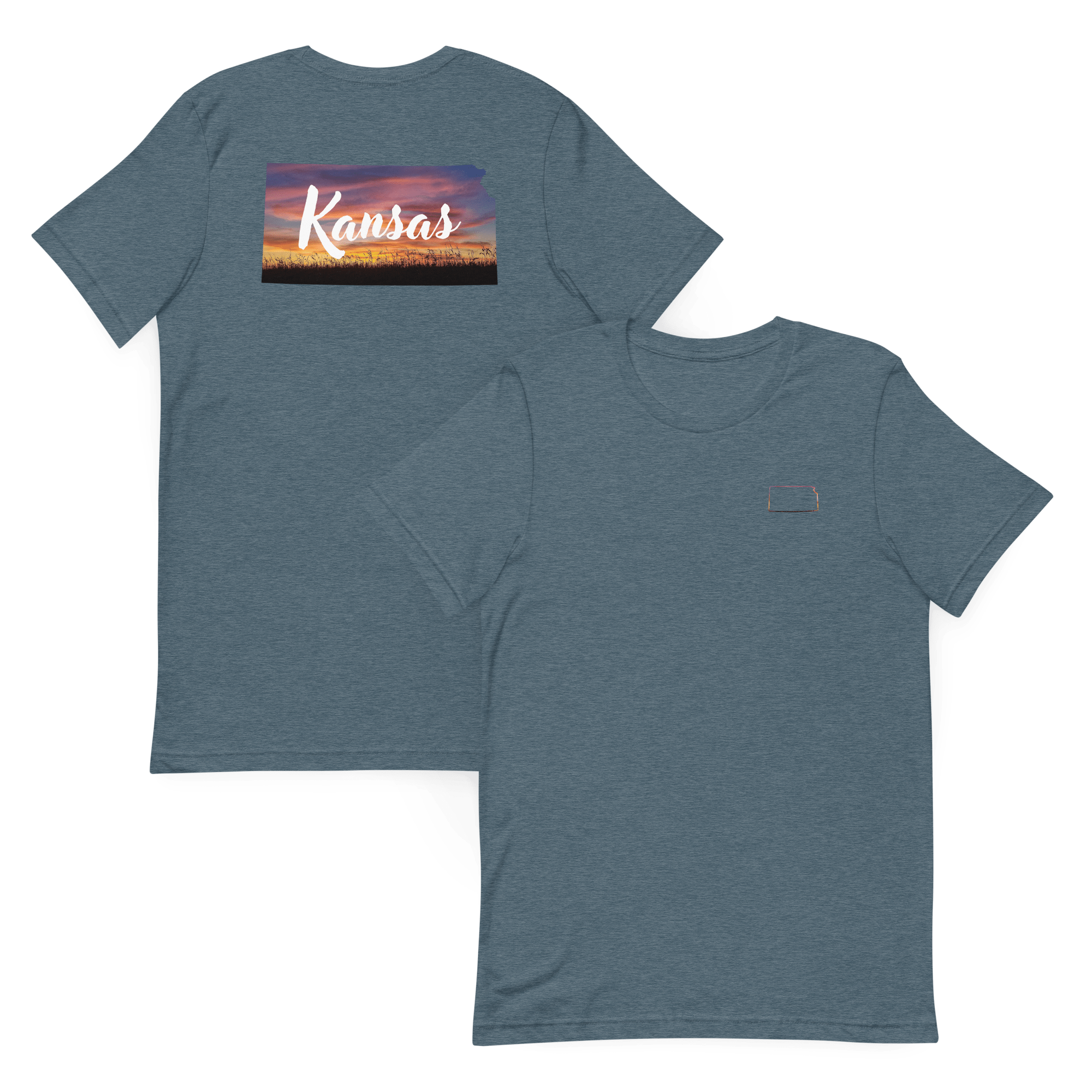 Kansas Sunset Tee | Classic Fit - Heartland Stitch