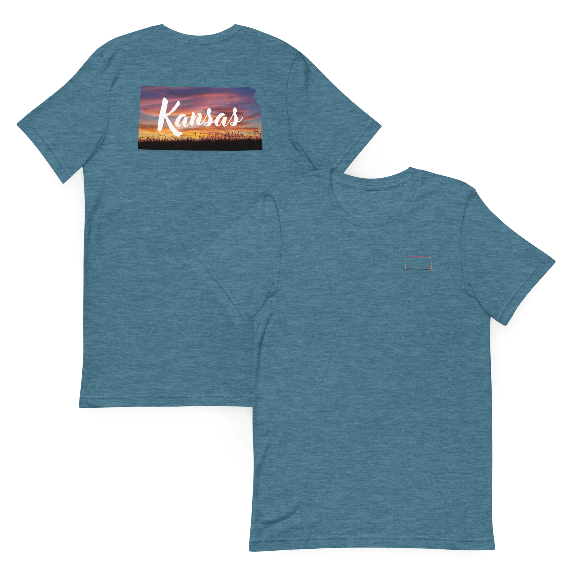 Kansas Sunset Tee | Classic Fit - Heartland Stitch