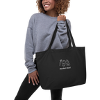 Organic Market Haul Tote - Embroidered Farmers Market Bag