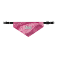 Magenta Muse Personalized Pet Bandana with Built - in Adjustable Collar - Heartland Stitch