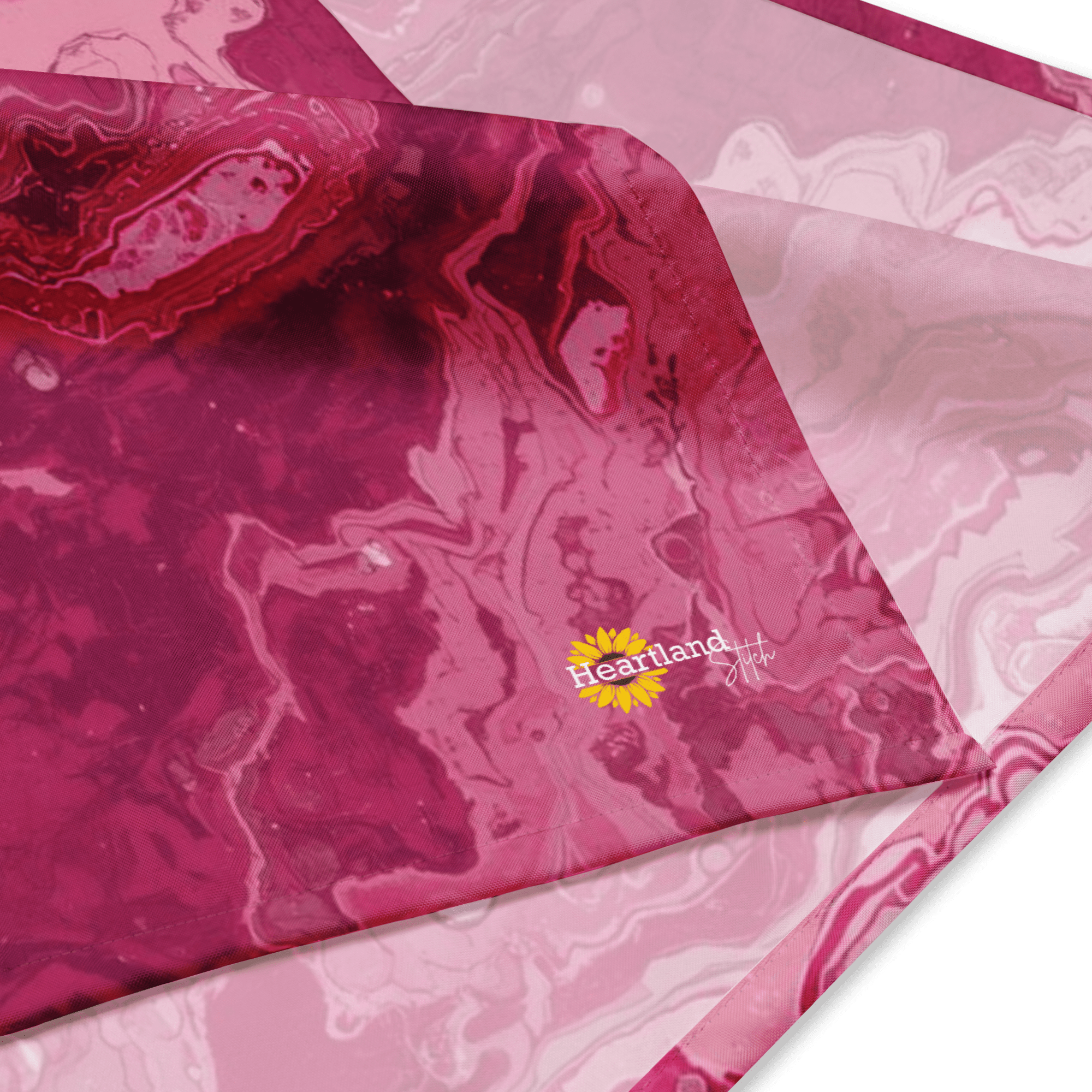 Marble Print Dog Bandana - Heartland Stitch
