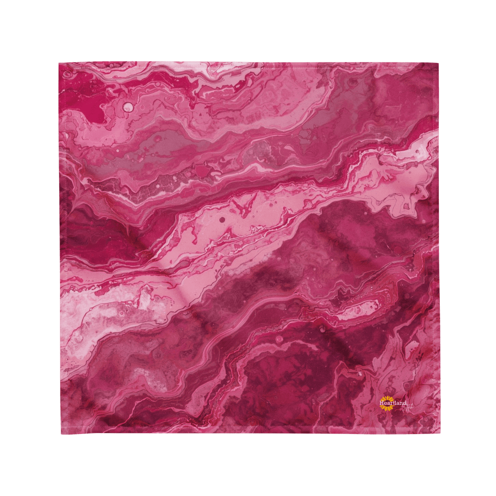 Marble Print Dog Bandana - Heartland Stitch