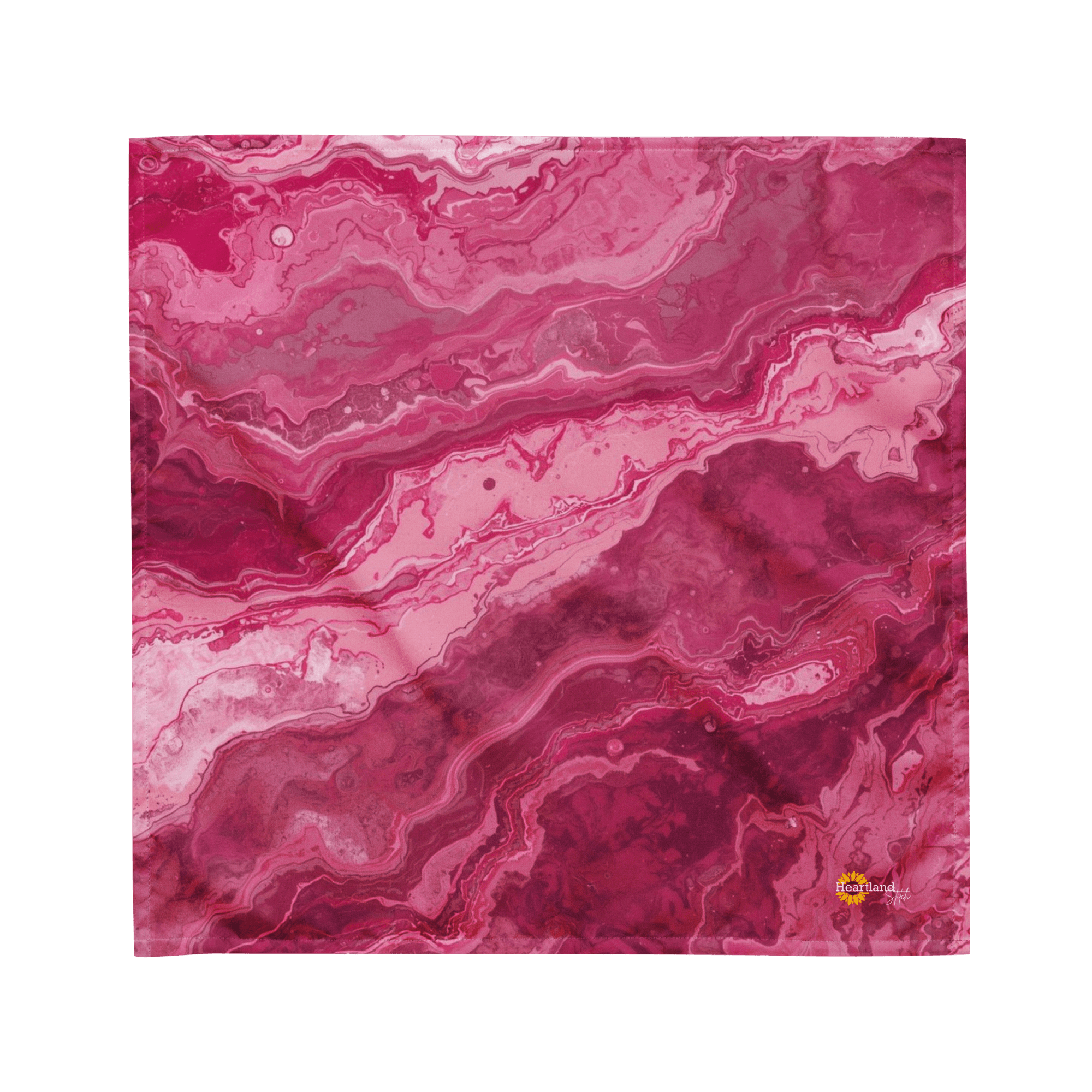 Marble Print Dog Bandana - Heartland Stitch