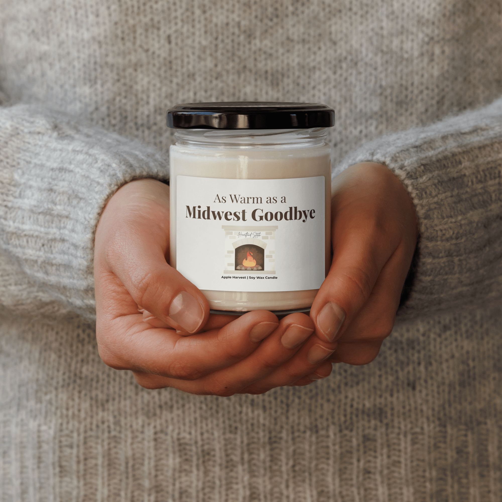 Midwest Goodbye | Soy Wax Candle - Heartland Stitch