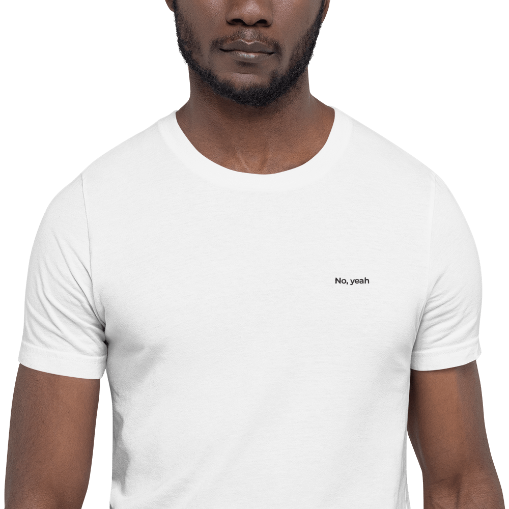 No, Yeah Tee | Classic Fit - Heartland Stitch