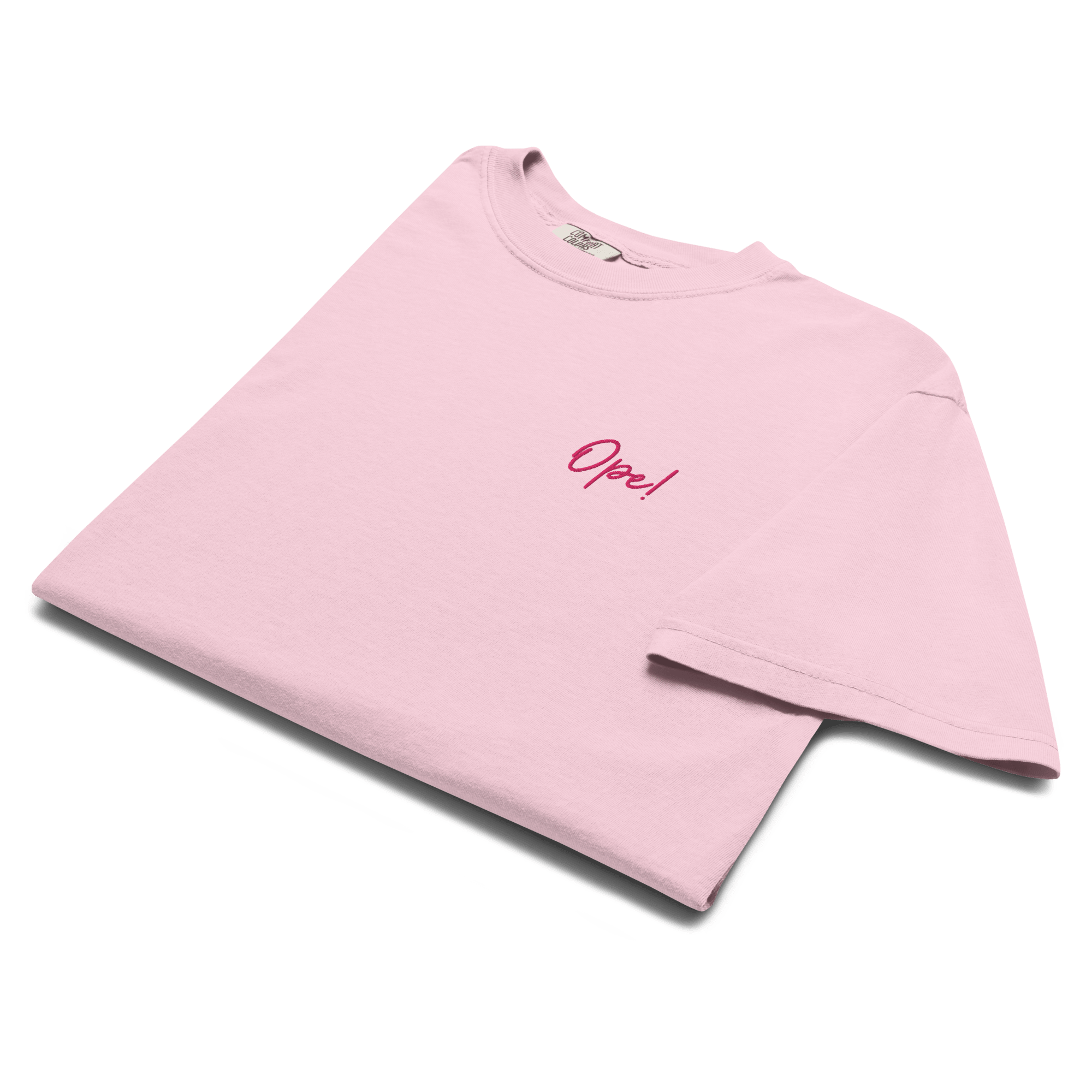 Ope! Embroidered Tee - Heartland Stitch